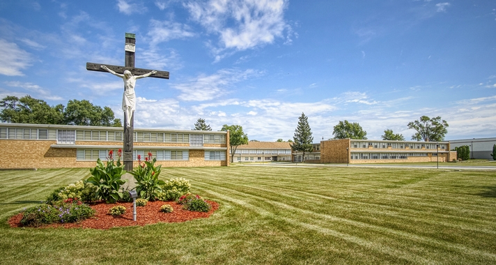 Andrean Catholic School building exterior