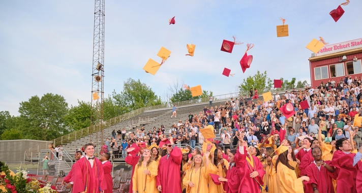 Graduation Cap Toss